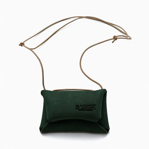 レザーコインネック|サンドレザー